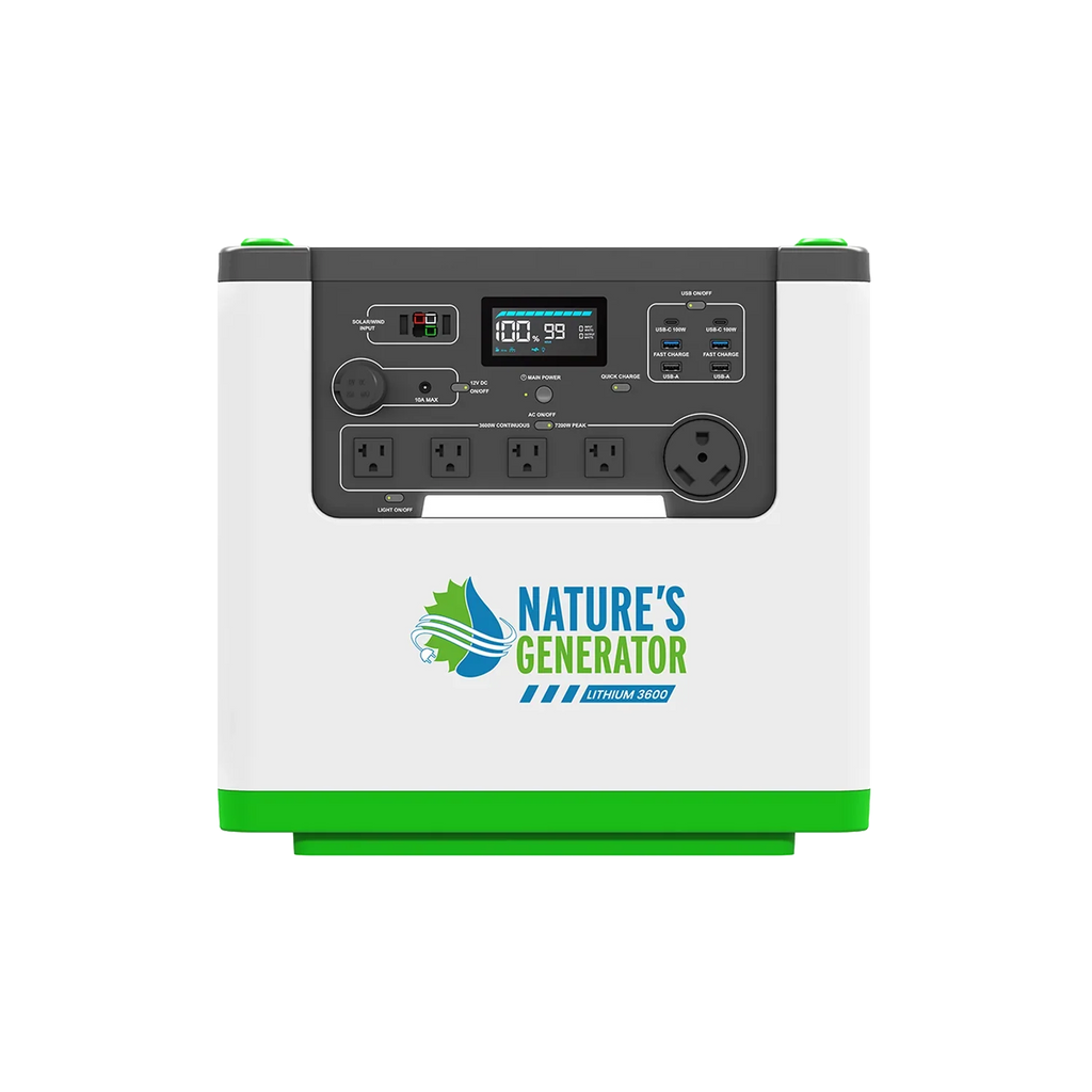 Nature's Generator L3600 Expandable Power Station