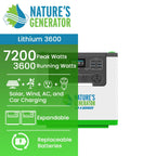 Nature's Generator L3600 Expandable Power Station