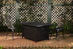 Fire Sense Longmont 48" Rectangular Aluminum Convertible Gas Fire Pit Table