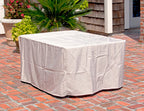 Fire Sense Longmont 48" Rectangular Aluminum Convertible Gas Fire Pit Table