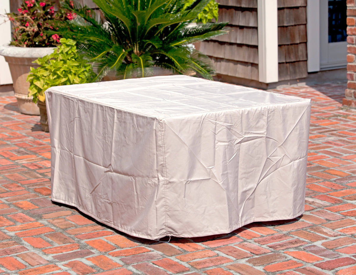 Fire Sense Longmont 48" Rectangular Aluminum Convertible Gas Fire Pit Table