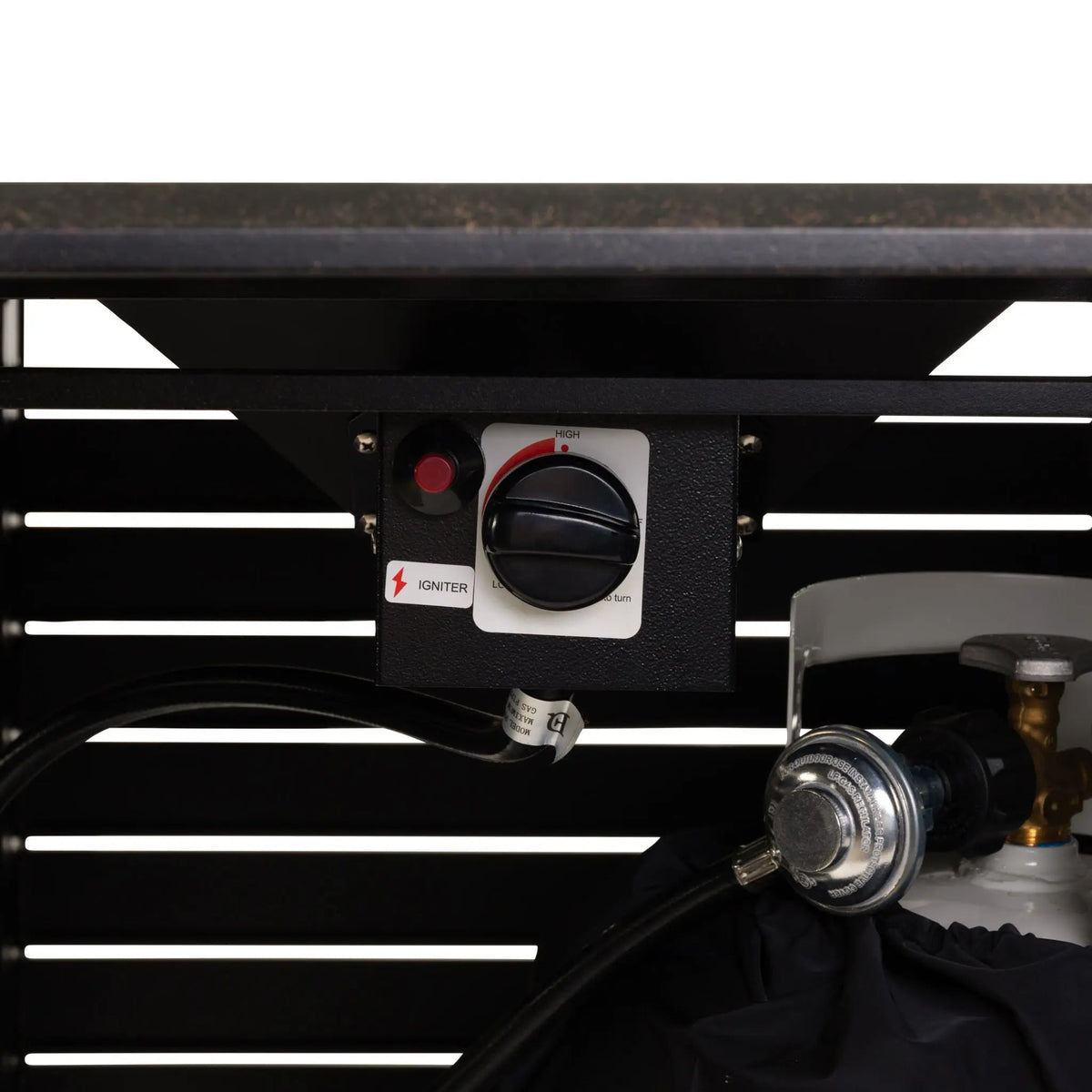 Fire Sense Longmont 48" Rectangular Aluminum Convertible Gas Fire Pit Table