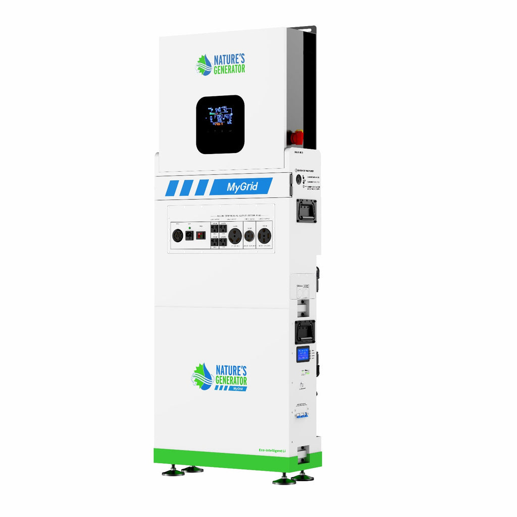 Nature’s Generator MyGrid 10K Gen 2 Solar & Wind Bundle