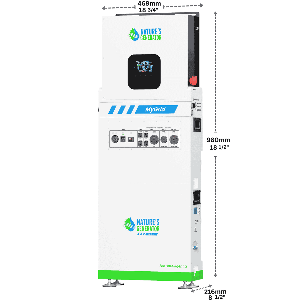 Nature’s Generator MyGrid 10K Gen 2 Solar Power Bundle
