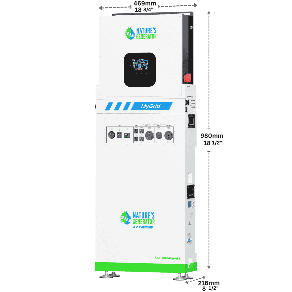 Nature’s Generator MyGrid 10K Gen 2 Solar Power Bundle