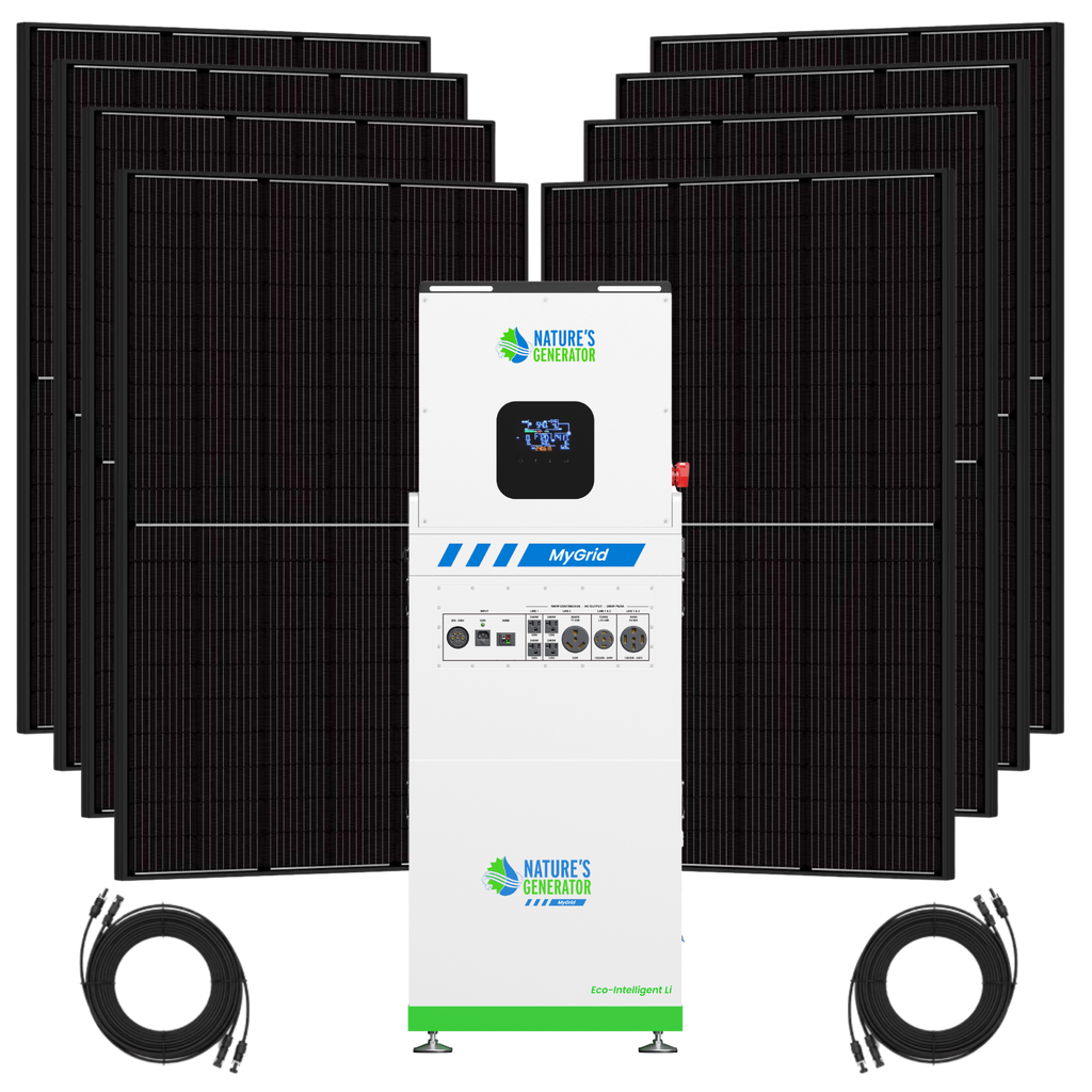 Nature’s Generator MyGrid 10K Gen 2 Solar Power Bundle