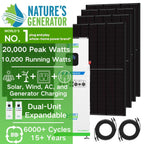 Nature’s Generator MyGrid 10K Gen 2 Solar Power Bundle
