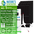 Nature’s Generator MyGrid 10K Gen 2 Solar & Wind Bundle