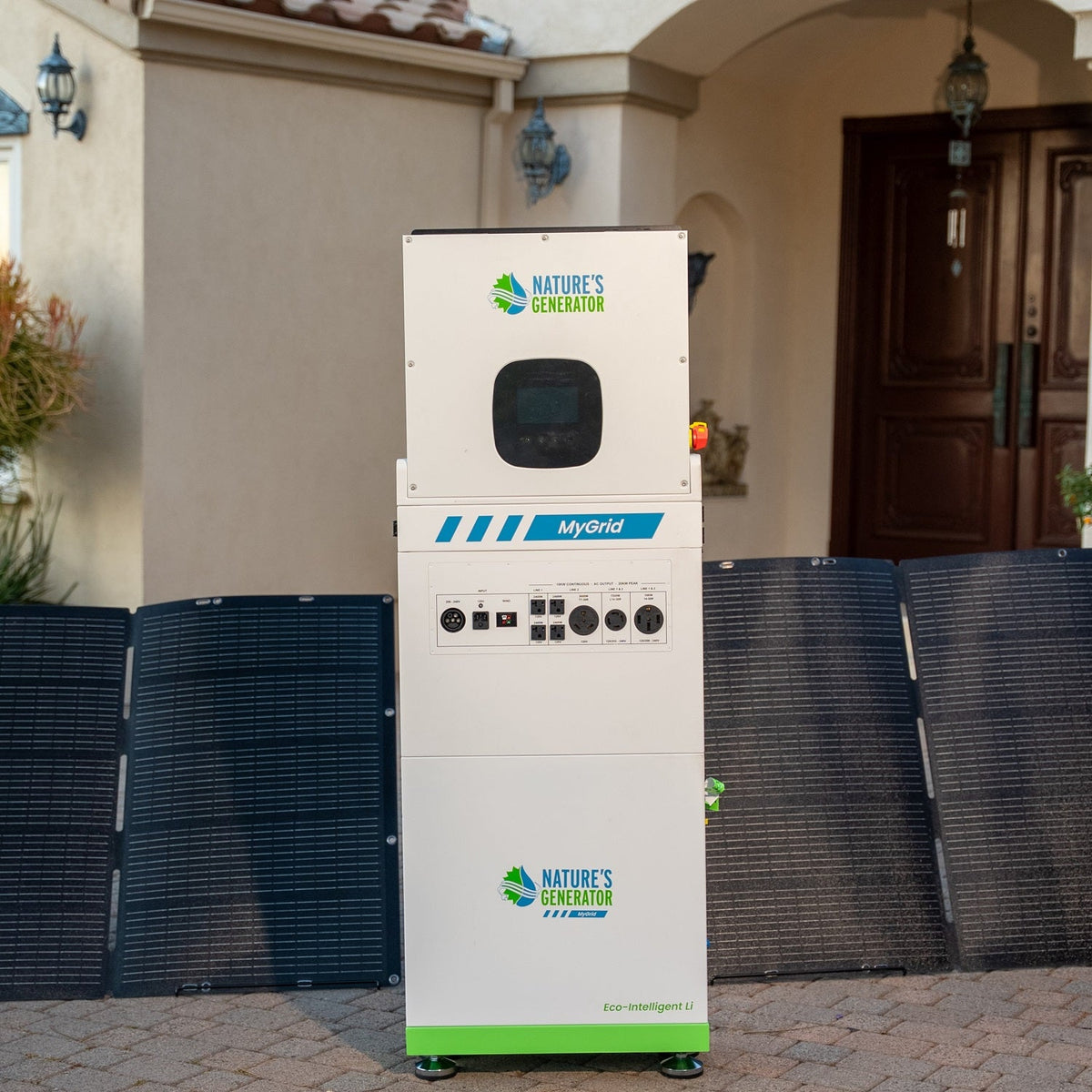 Nature’s Generator MyGrid 10K Gen 2 Solar & Wind Bundle