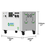 Nature’s Generator Powerhouse Gen 2 7200W Power Station