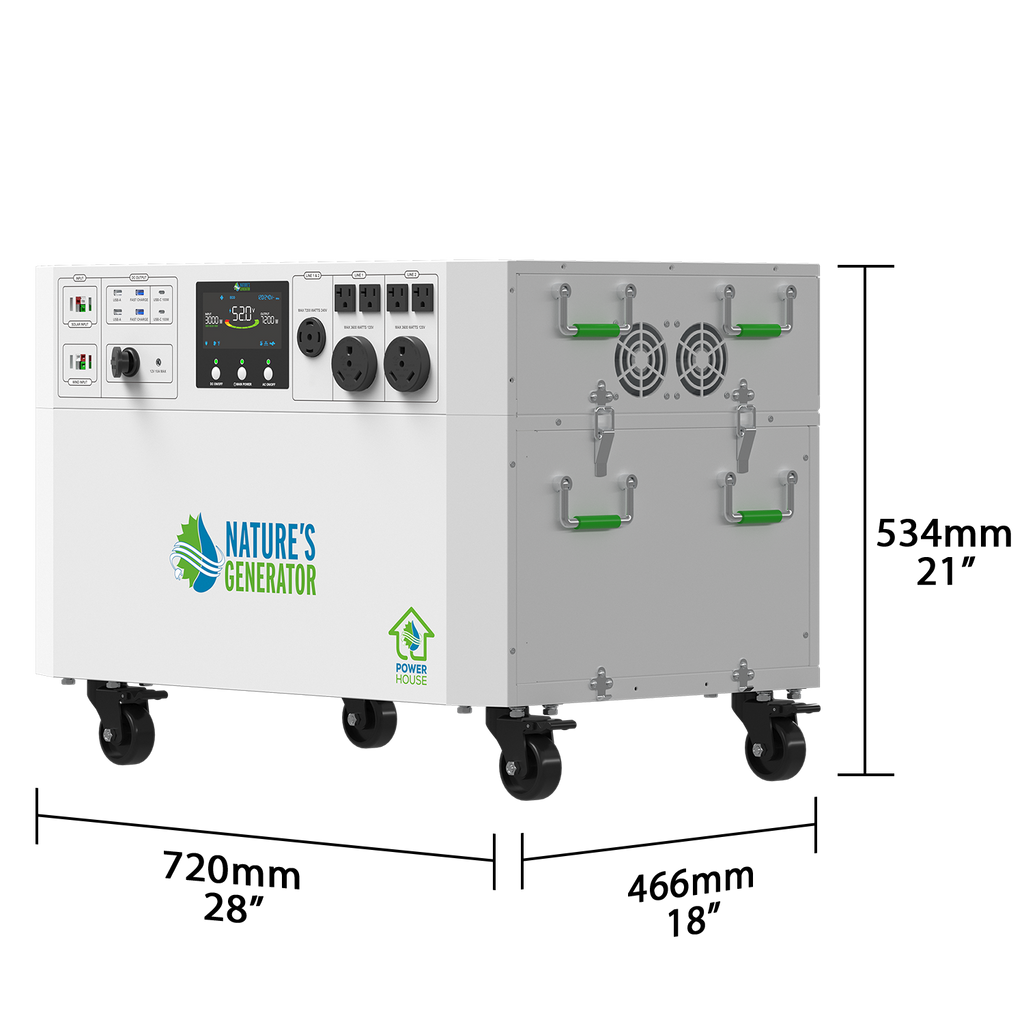 Nature’s Generator Powerhouse Gen 2 Solar & Wind Bundle