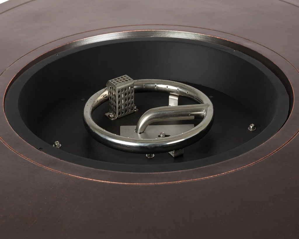 Fire Sense Perissa Woven Aluminum LPG Fire Pit
