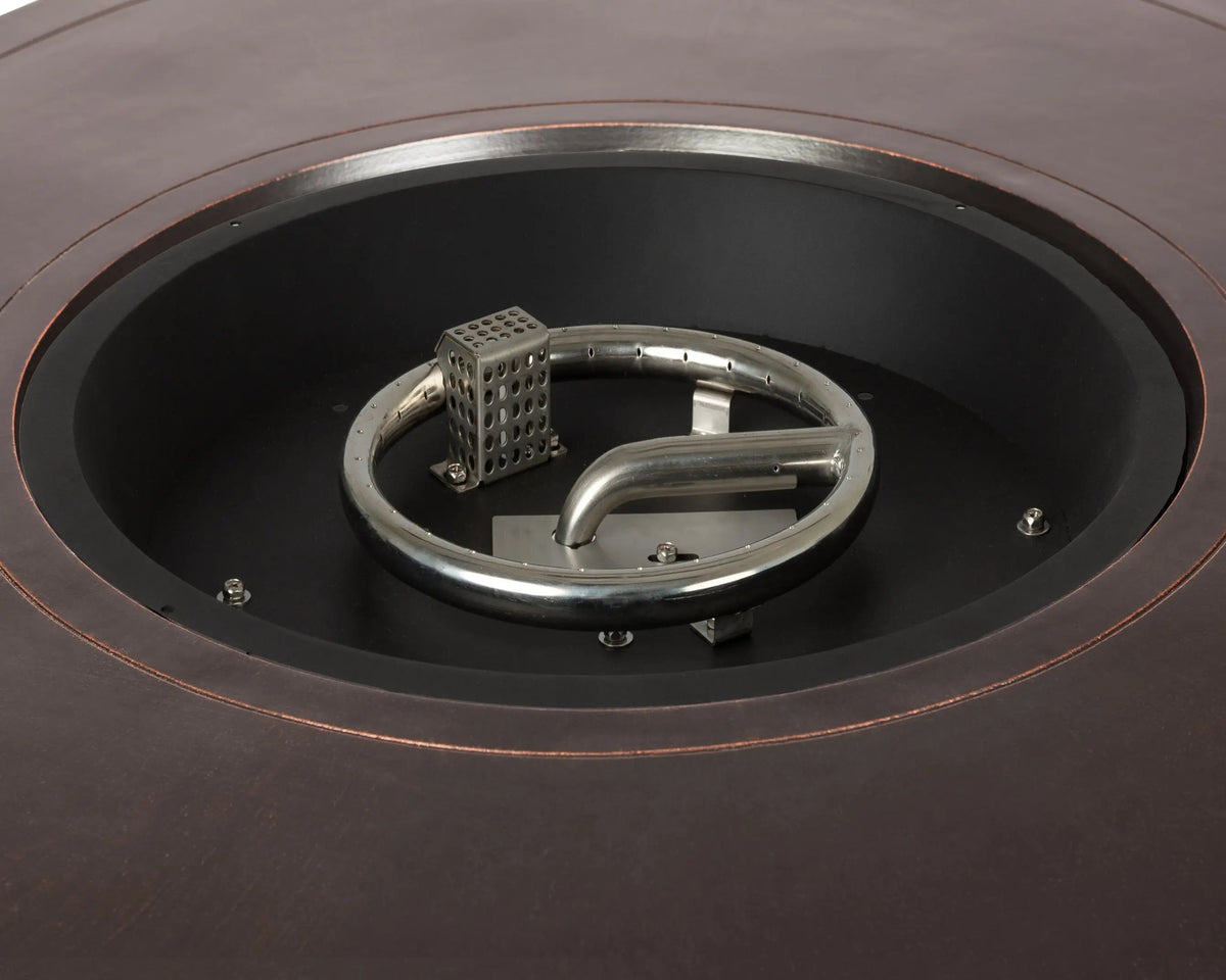 Fire Sense Perissa Woven Aluminum LPG Fire Pit