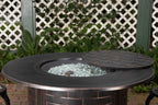 Fire Sense Perissa Woven Aluminum LPG Fire Pit