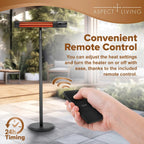Fire Sense Pole Mounted Electric Patio Heater