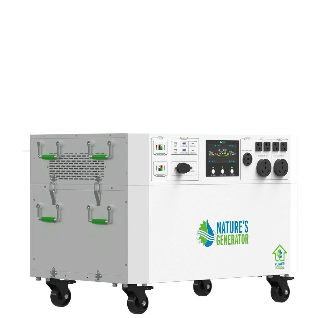 Nature’s Generator Powerhouse Gen 2 7200W Power Station