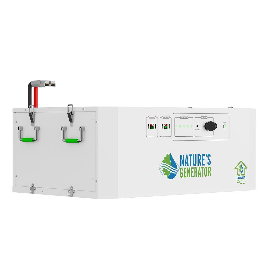 Nature’s Generator Powerhouse Gen 2 Solar & Wind Bundle