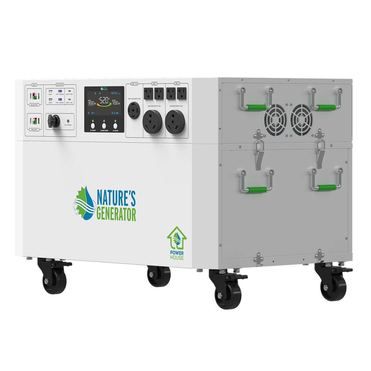 Nature’s Generator Powerhouse Gen 2 Solar Power Bundle