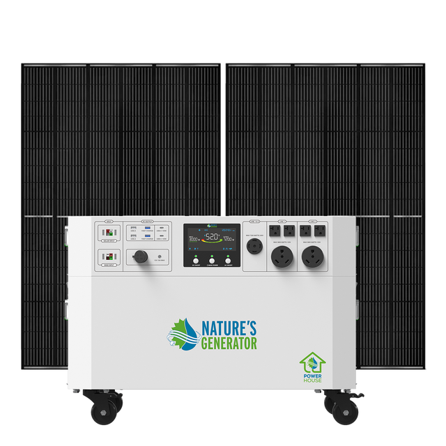Nature’s Generator Powerhouse Gen 2 Solar Power Bundle