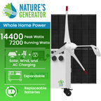 Nature’s Generator Powerhouse Gen 2 Solar & Wind Bundle