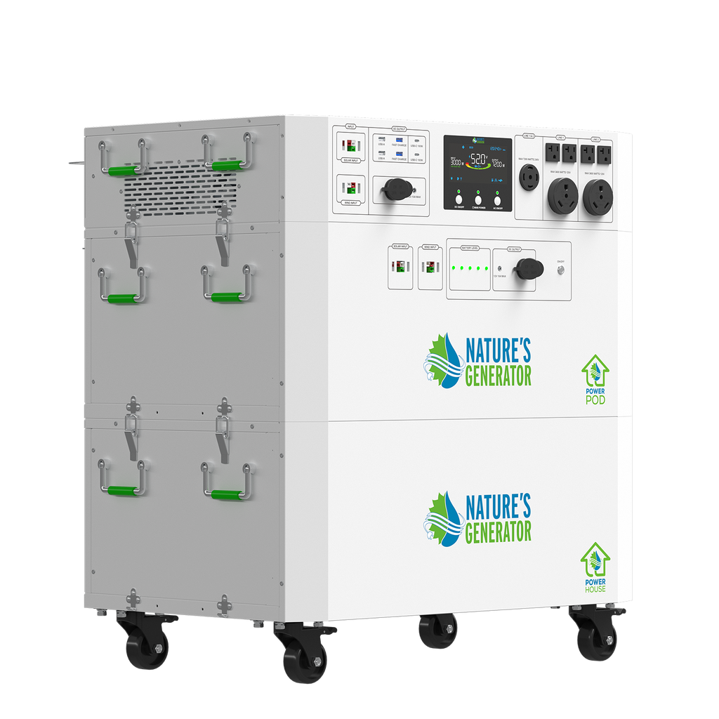 Nature’s Generator Powerhouse Gen 2 Solar & Wind Bundle