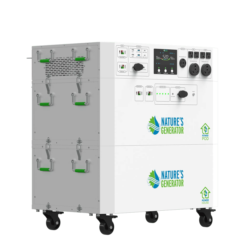 Nature’s Generator Powerhouse Gen 2 7200W Power Station