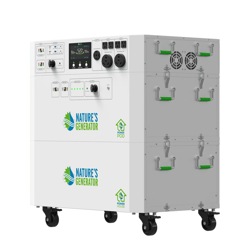 Nature’s Generator Powerhouse Gen 2 7200W Power Station