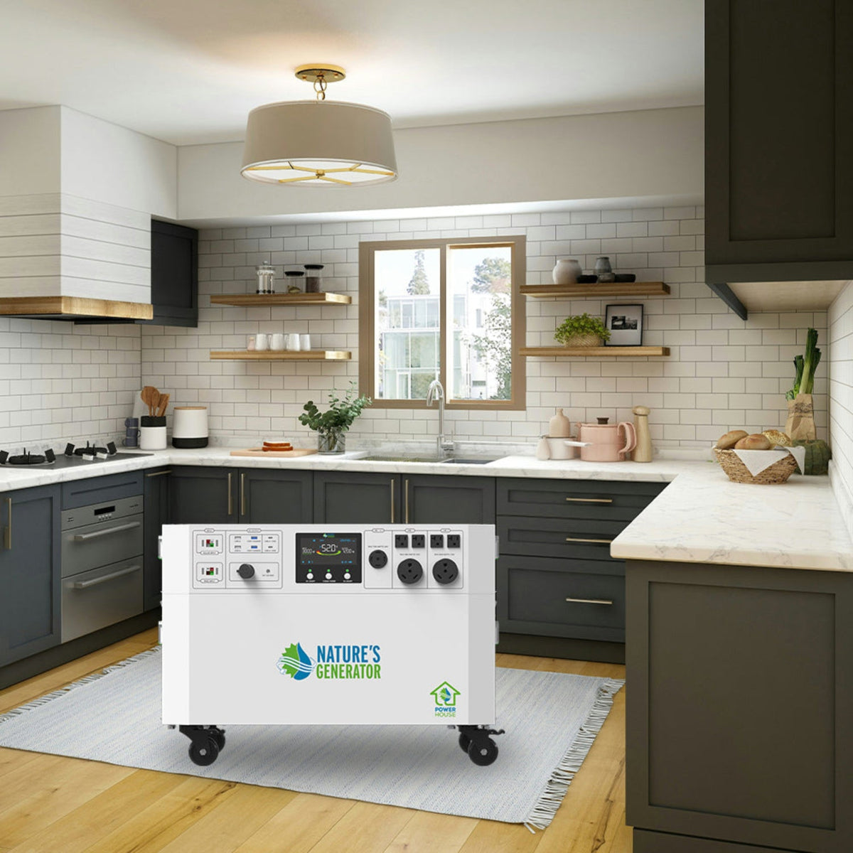 Nature’s Generator Powerhouse Gen 2 7200W Power Station