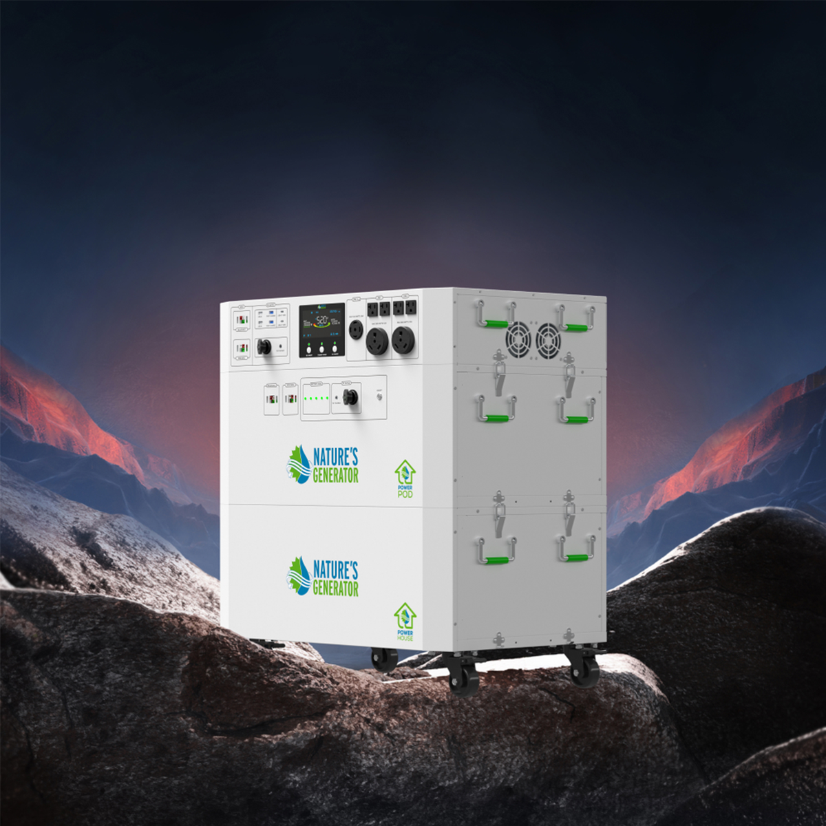 Nature’s Generator Powerhouse Gen 2 7200W Power Station
