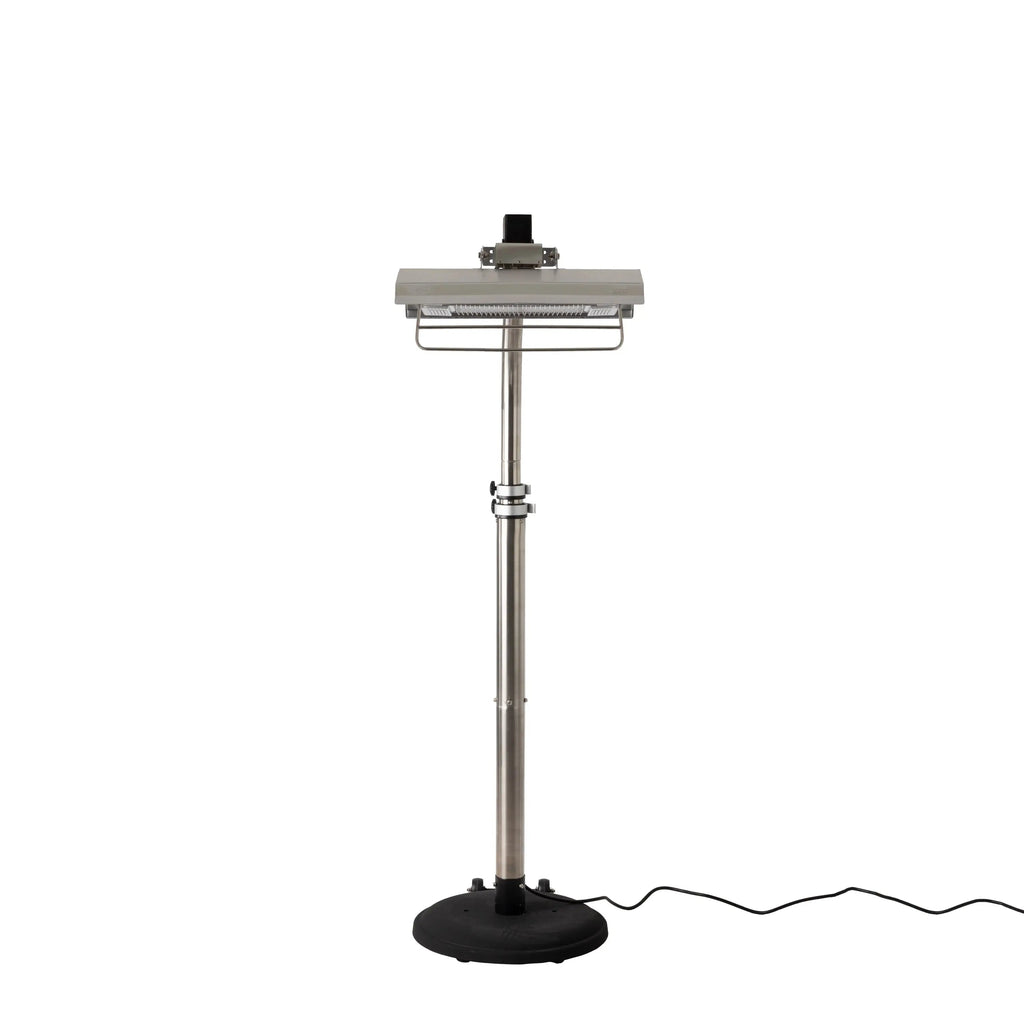Fire Sense Stainless Steel Telescoping Offset Pole Mounted Infrared Patio Heater