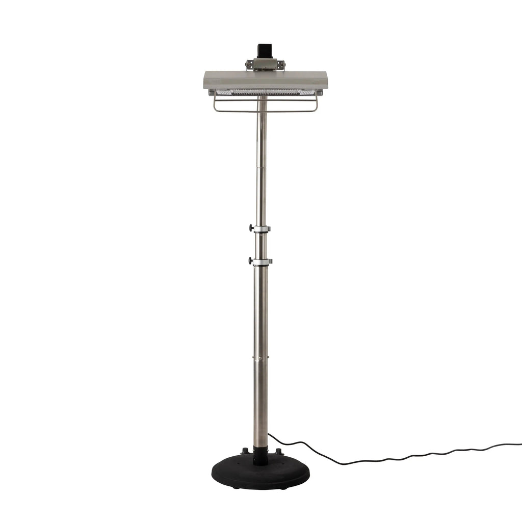 Fire Sense Stainless Steel Telescoping Offset Pole Mounted Infrared Patio Heater