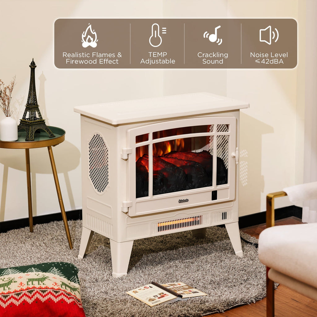 TURBRO Suburbs TS25 Wi-Fi Electric Fireplace Stove
