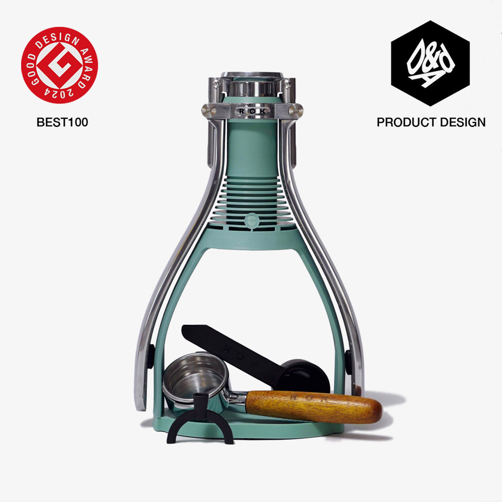 ROK Presso Smartshot Manual Espresso Maker — Soft Teal