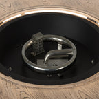 Fire Sense Thatcher Driftwood Round Aluminum LPG Fire Pit
