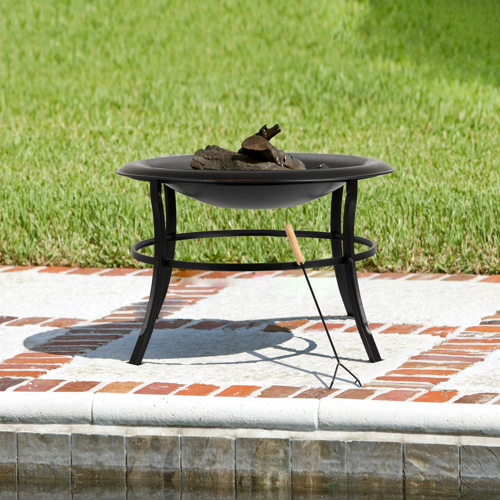 Fire Sense Tokia 30" Round Fire Pit