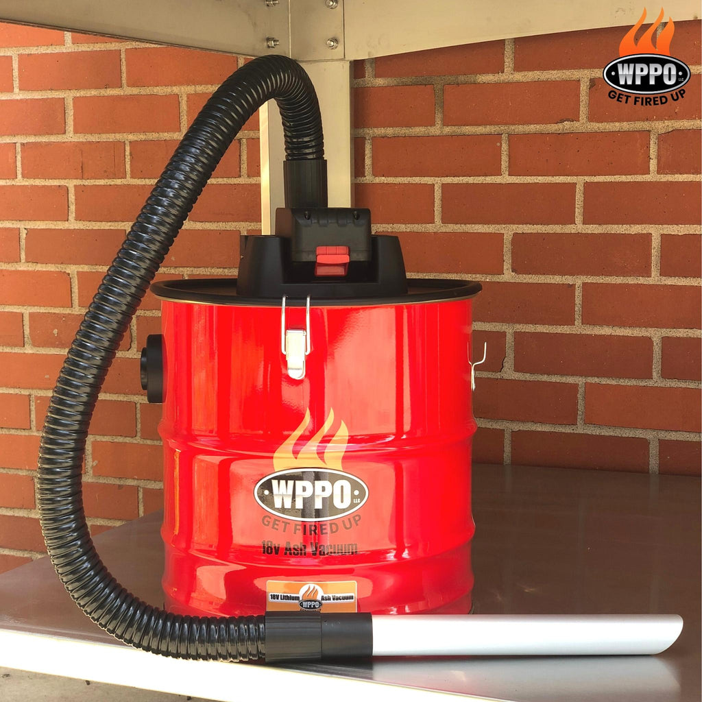 WPPO 18V Rechargeable Ash Vacuum with Filter Pack