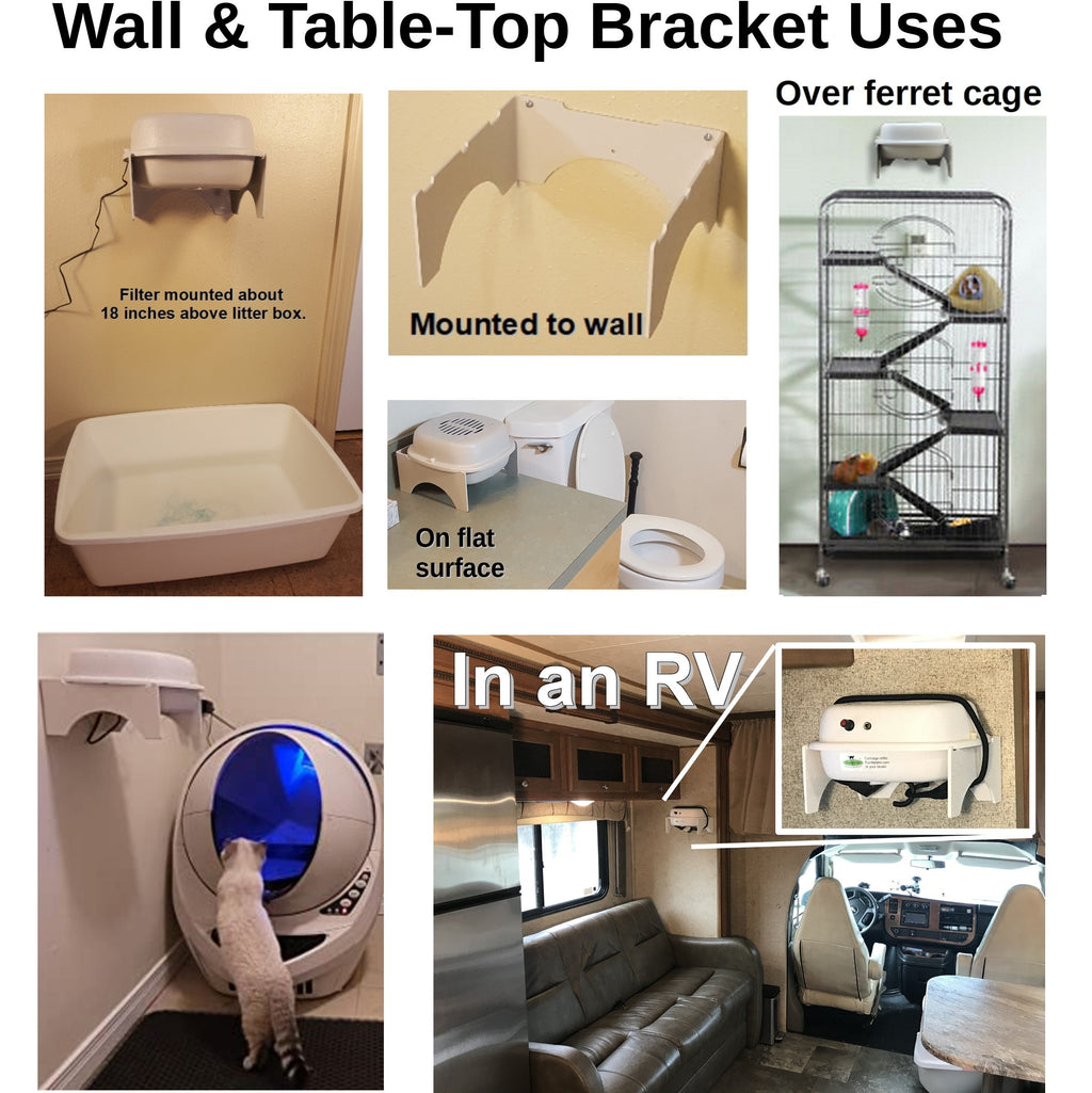 Purrified Air Wall Bracket & Tabletop Holder