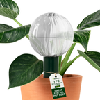 Blumat Glass Watering Globe with Bottle Adapter