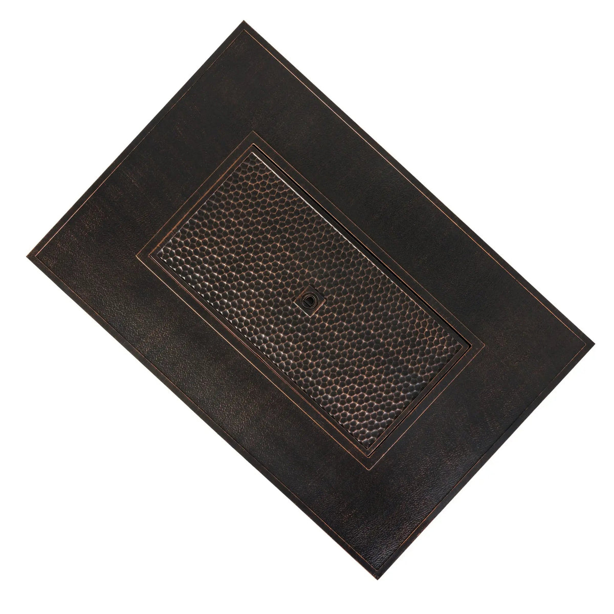 Fire Sense Weyland Rectangle Aluminum LPG Fire Pit