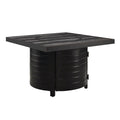 Fire Sense Yorke 40" Square Aluminum Convertible Gas Fire Pit Table