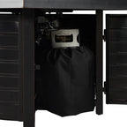 Fire Sense Yorke 40" Square Aluminum Convertible Gas Fire Pit Table
