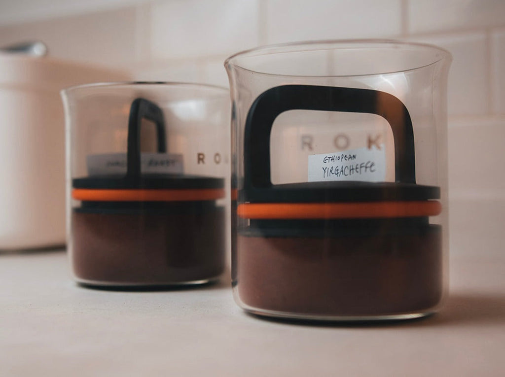 ROK Zero Jar Coffee Storage Jars, Set of 2