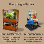 Aquager 24-Plant Indoor Hydroponic Garden Bundle