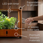Aquager 24-Plant Indoor Hydroponic Garden Bundle