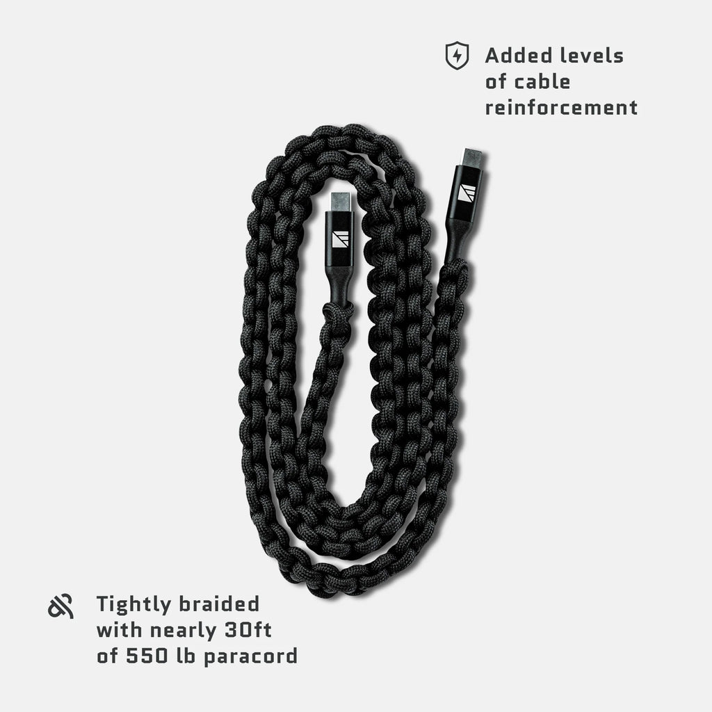 Dark Energy Reinforced USB-C to USB-C Charging Cable