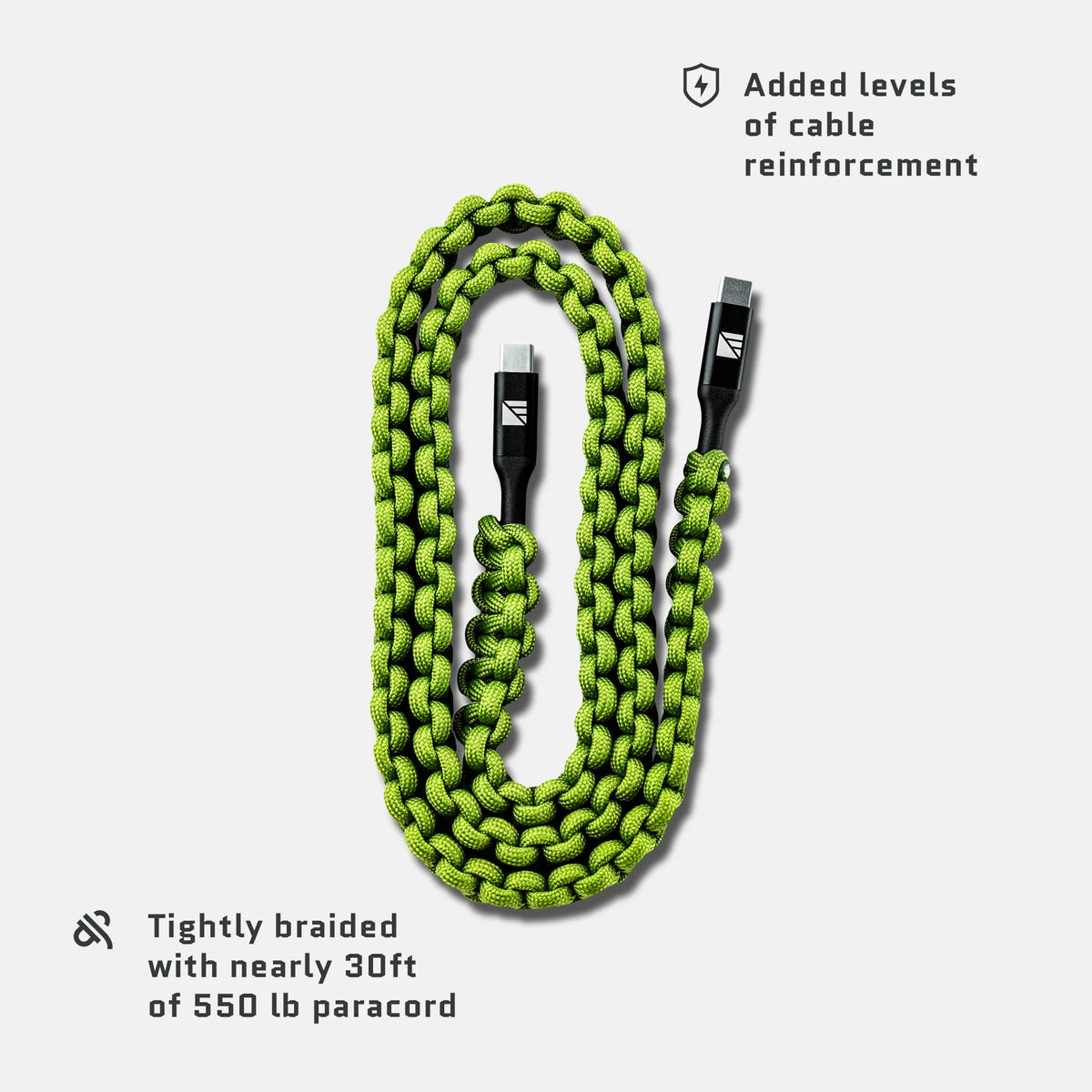Dark Energy Reinforced USB-C to USB-C Charging Cable
