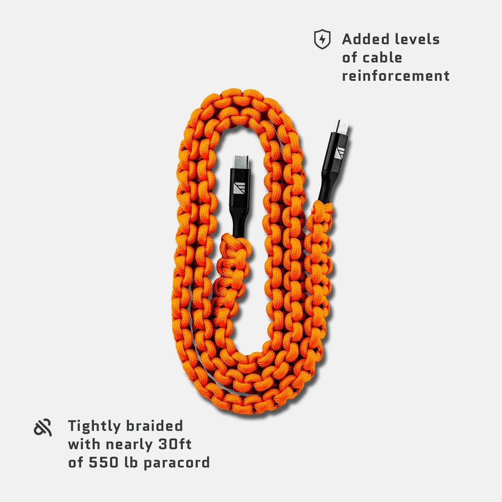 Dark Energy Reinforced USB-C to USB-C Charging Cable