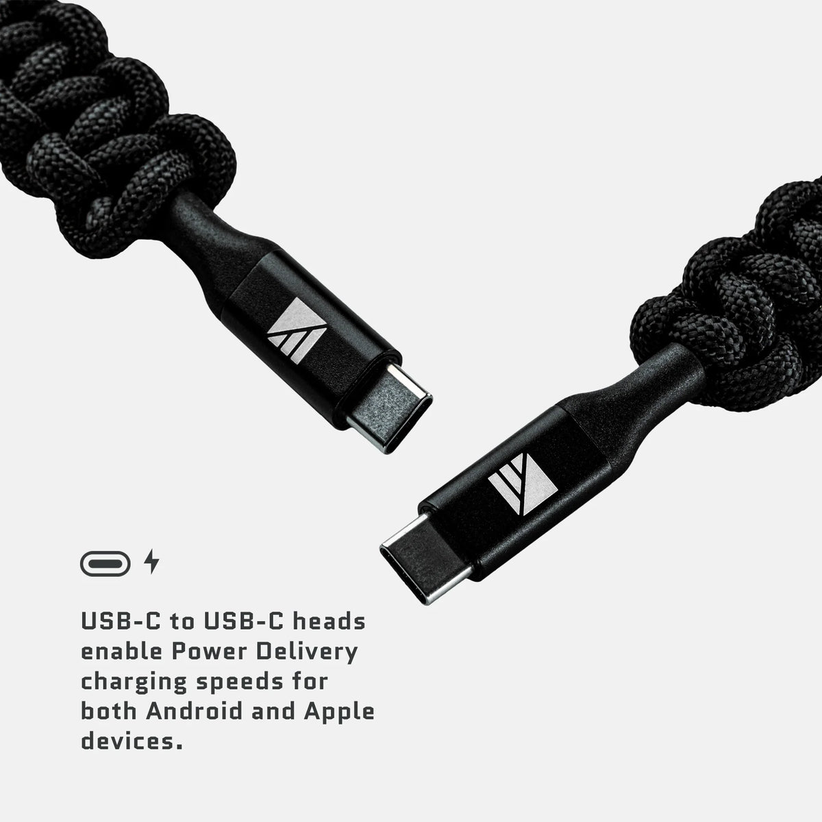 Dark Energy Reinforced USB-C to USB-C Charging Cable
