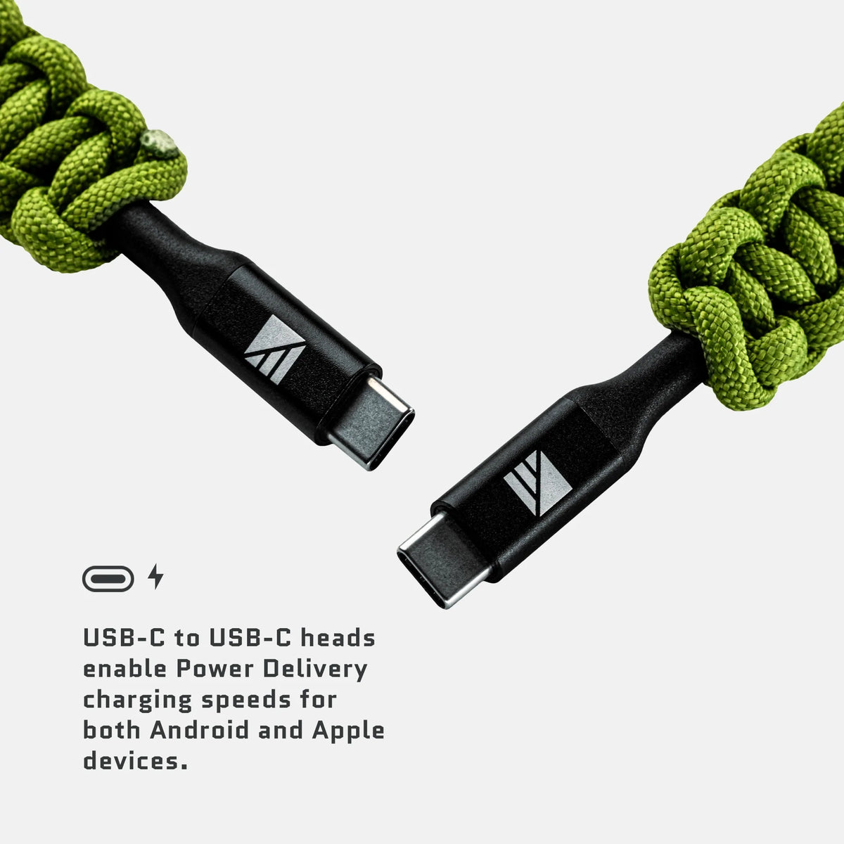 Dark Energy Reinforced USB-C to USB-C Charging Cable