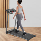 2.5 HP Folding Treadmill with 6% Incline & Bluetooth Audio